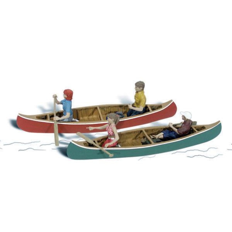 Woodland Scenics N Canoers