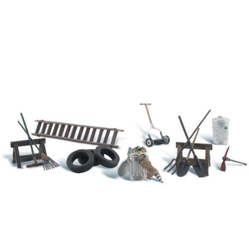 Woodland Scenics N Garage Treasures