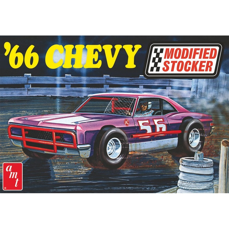 AMT 1:25 1966 Chevy Impala Modified Stocker
