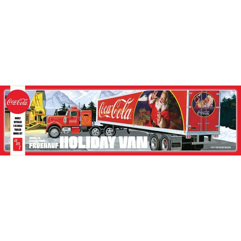 AMT 1:25 Fruehauf Holiday Hauler Semi (Coca Cola) *D*K