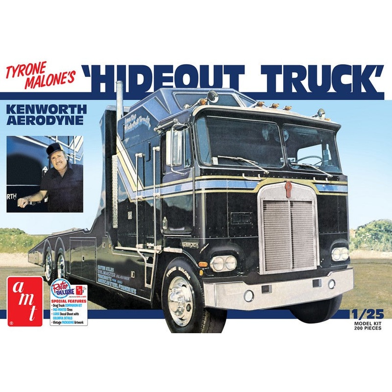 AMT 1:25 Hideout Transporter Kenworth, Tyrone Malone
