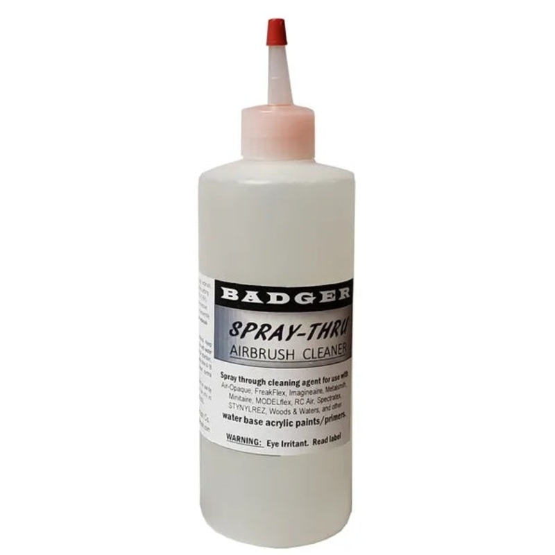 Badger Spray Thru Airbrush Cleaner 2Oz/60Ml *K