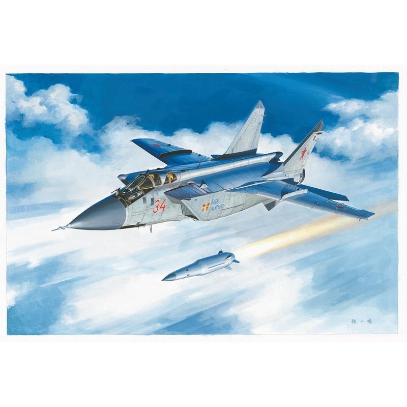 Hobbyboss 1:48 Mig-31Bm. W/Kh-47M2