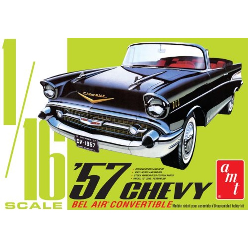 AMT 1:16 1957 Chevy Bel Air Convertible