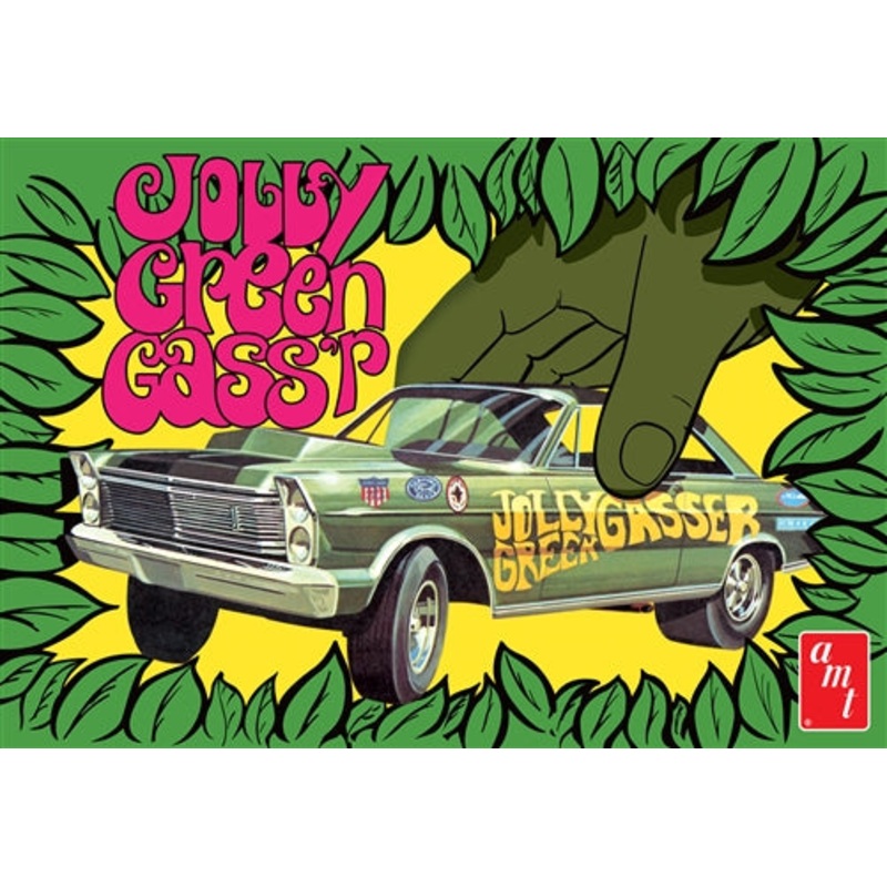 AMT 1:25 1965 Ford Galaxie Jolly GreenGasser