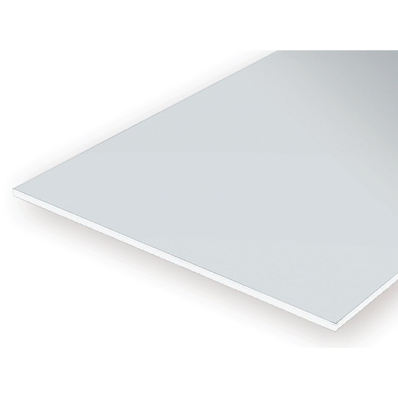 Evergreen Styr Sheet 6X12 Wht 3.2mm 1 Sht