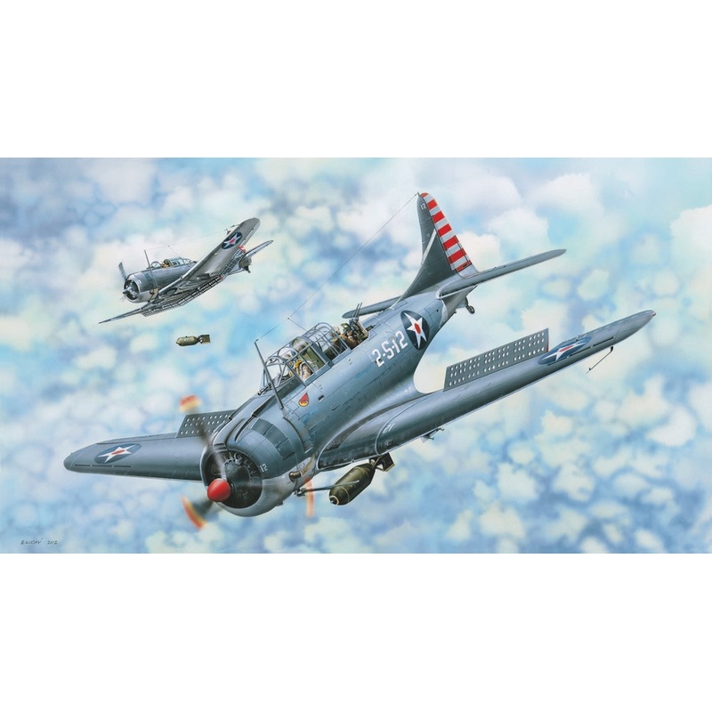 I Love Kit 1:18 Sbd-3/4 Dauntless