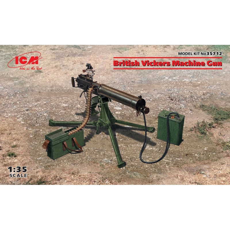 ICM 1:35 British Vickers Machine Gun