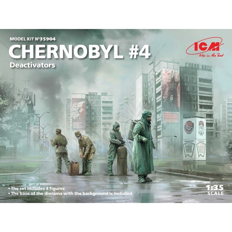 ICM 1:35 Chernobyl#4. Deactivators (4)