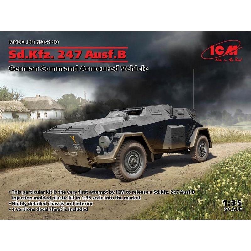ICM 1:35 Sd.Kfz. 247 Ausf.B