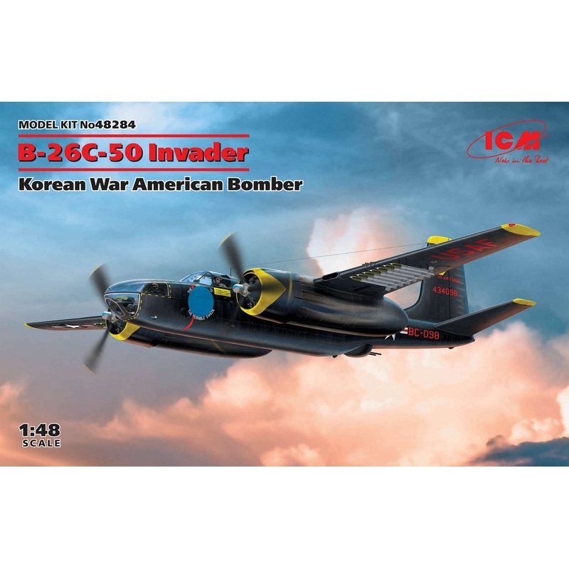ICM 1:48 B-26C-50 Invader Korean War U.S. Bomber