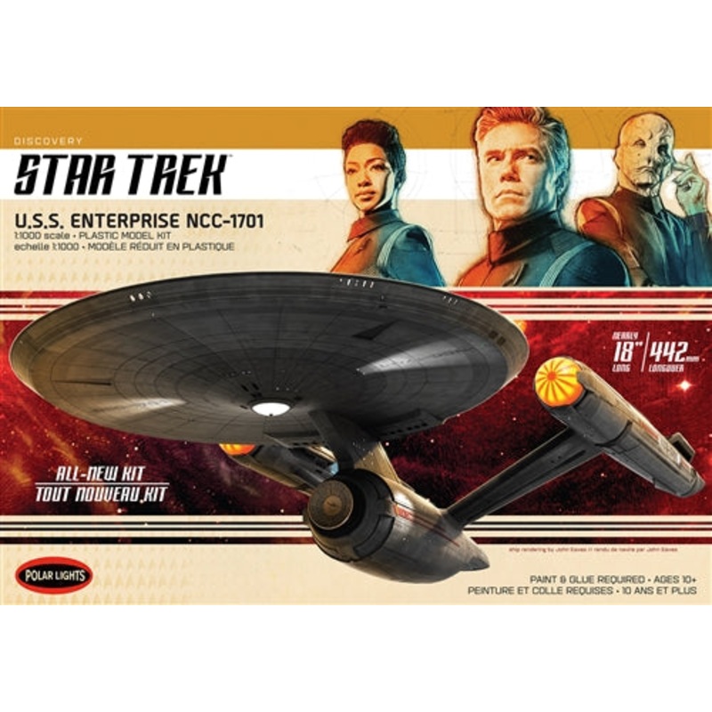 Polar Lights 1:1000 Star Trek DiscoveryUss Enterprise *K