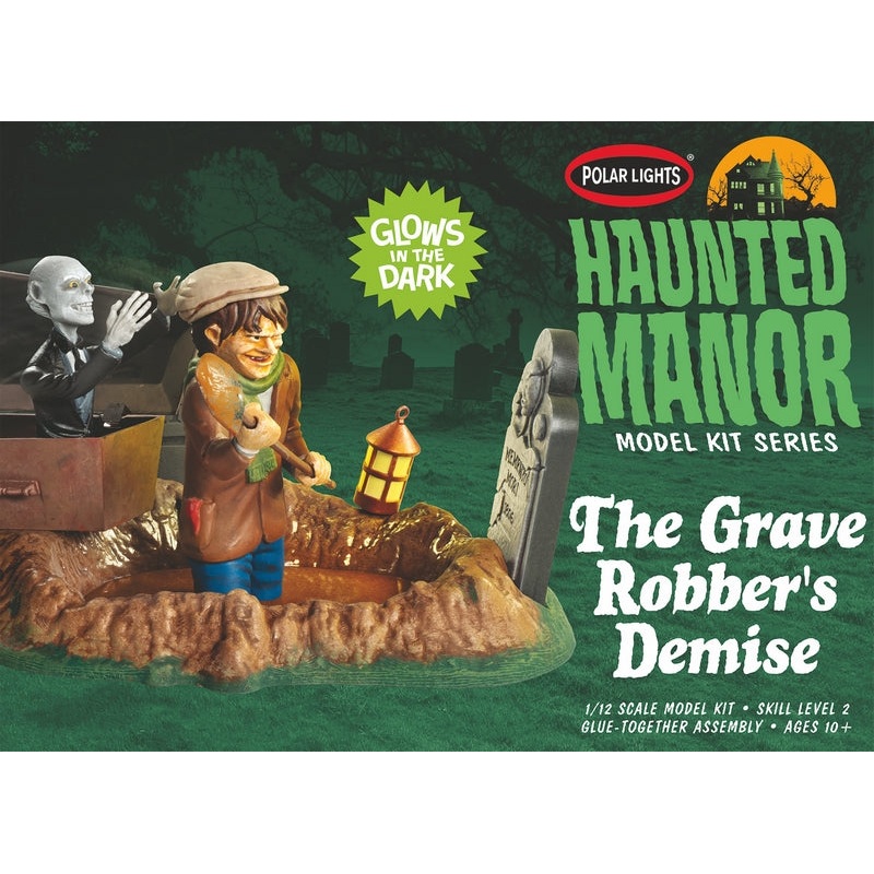 Polar Lights 1:12 Haunted Manor: The Grave Robber’s Demise