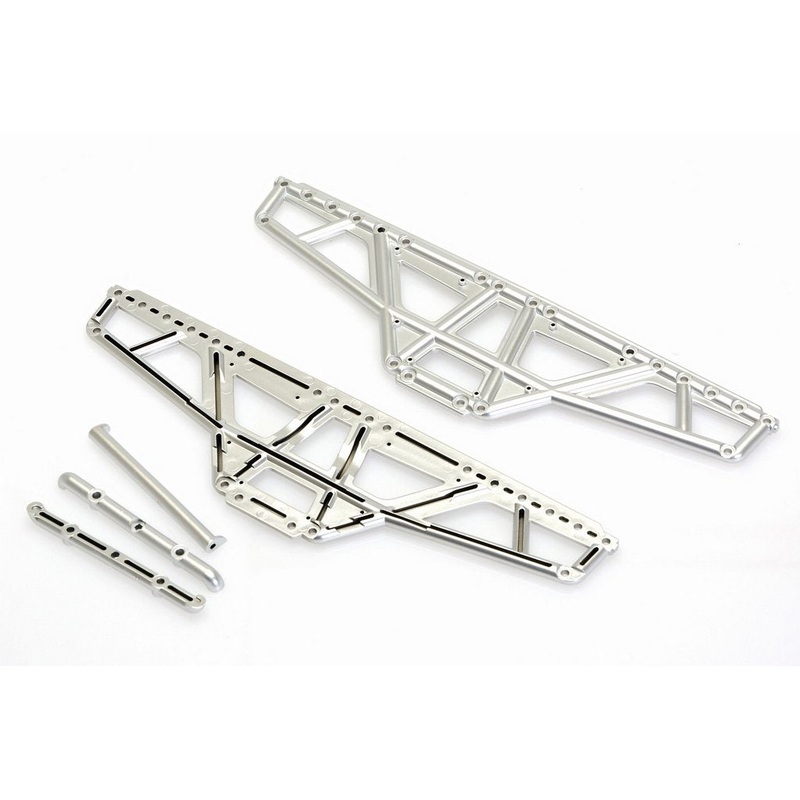 Cen Racing 175WB Chrome Chassis Plate Set