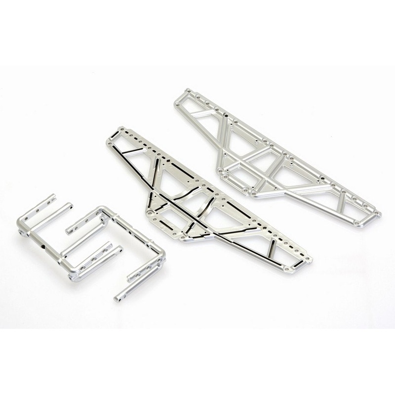 Cen Racing 275WB Chrome Chassis Plate Set