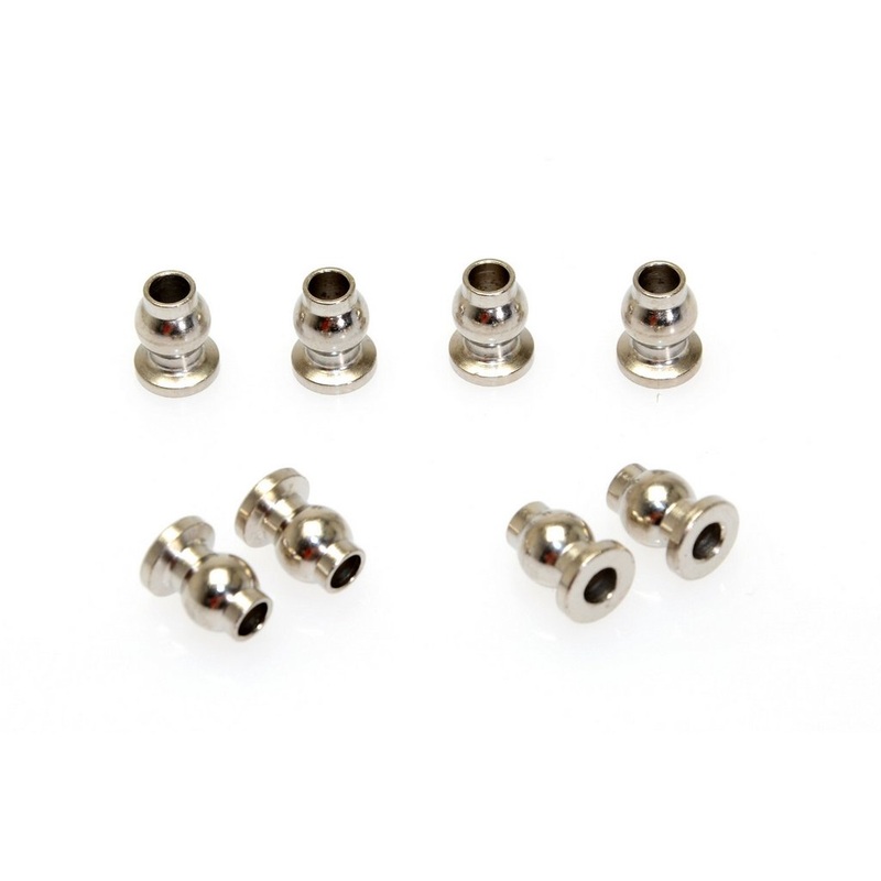 Cen Racing 5.8mm Flanged Pivot Ball (Metal) 8pcs.