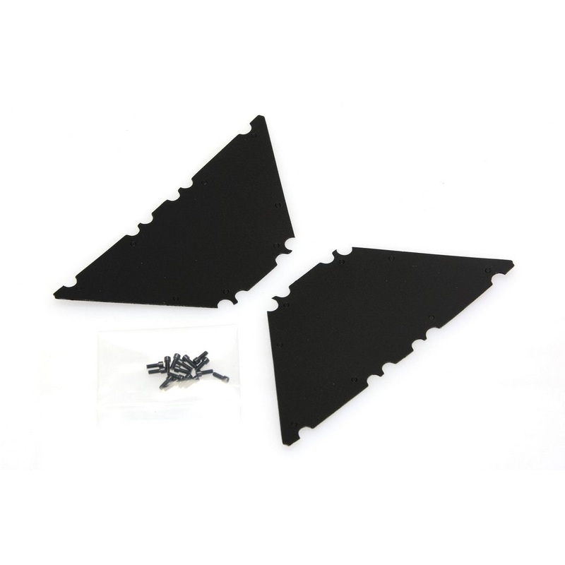 Cen Racing Frame Protector, black (2pcs)