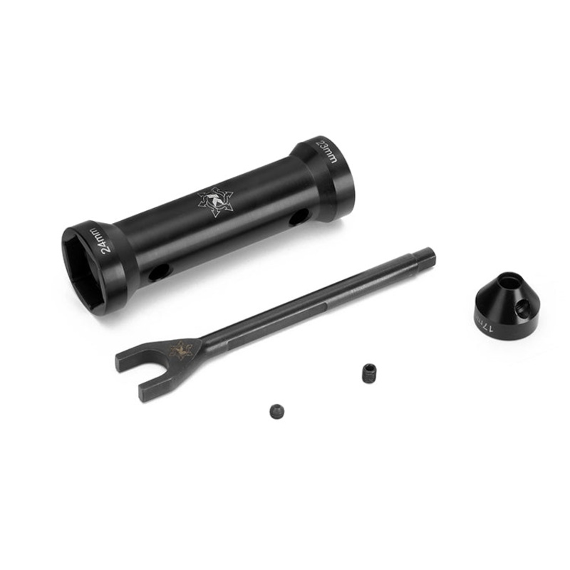 Cen Racing KAOS Wheel Wrench (17,23,24mm, 13mm Open-End)