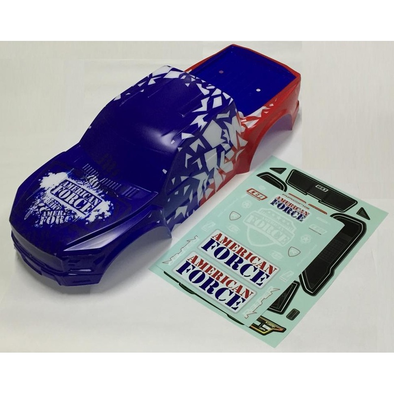 Cen Racing Reeper American Force EditionBody (W/Decal Sheet)