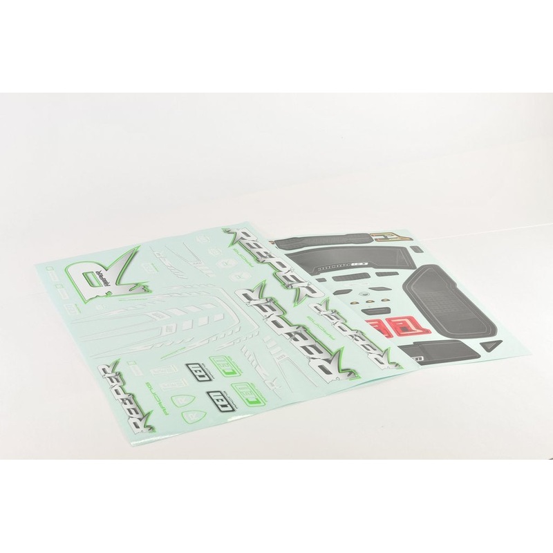 Cen Racing Reeper Green Decal Sticker Sheet