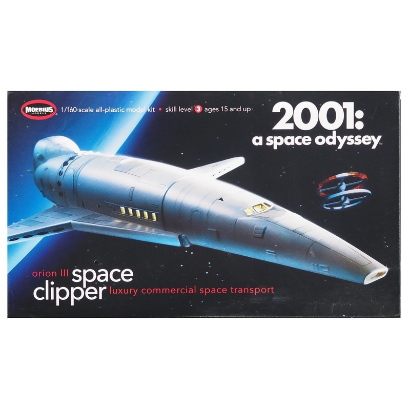 Moebius 1:160 2001 Space Clipper OrionK