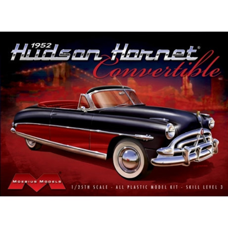 Moebius 1:25 1952 Hudson Hornet Convertible