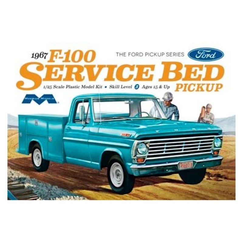 Moebius 1:25 1967 Ford F100 Service BedTruck