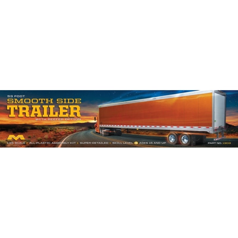 Moebius 1:25 53′ Smoothside Trailer