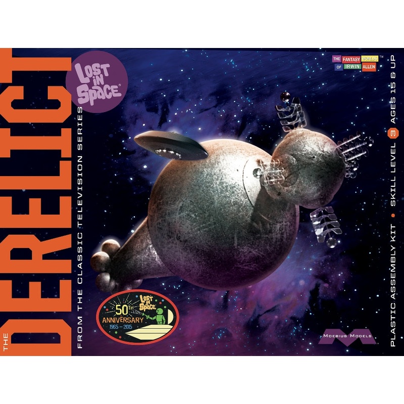 Moebius 1:350 Lost in Space Derelict *K