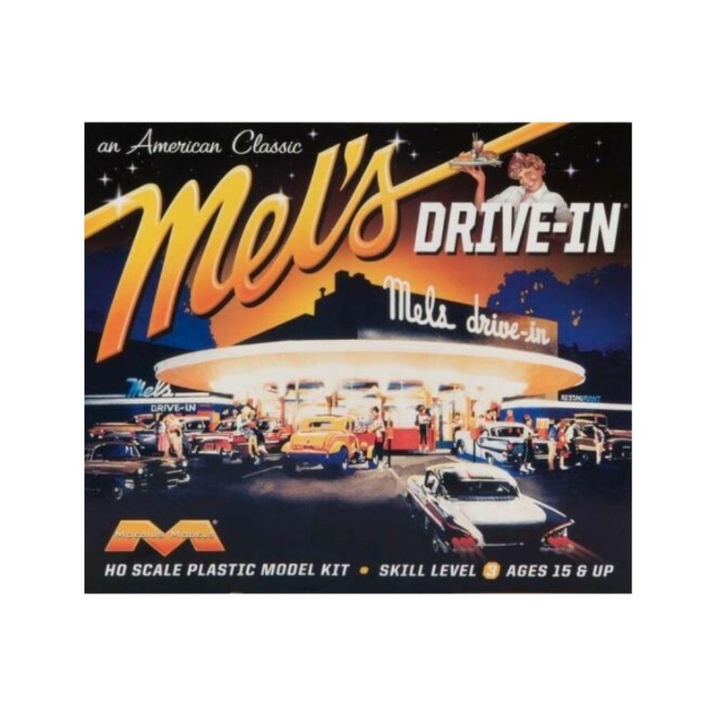 Moebius 1:87 Mel’s Drive-In (HO Scale)