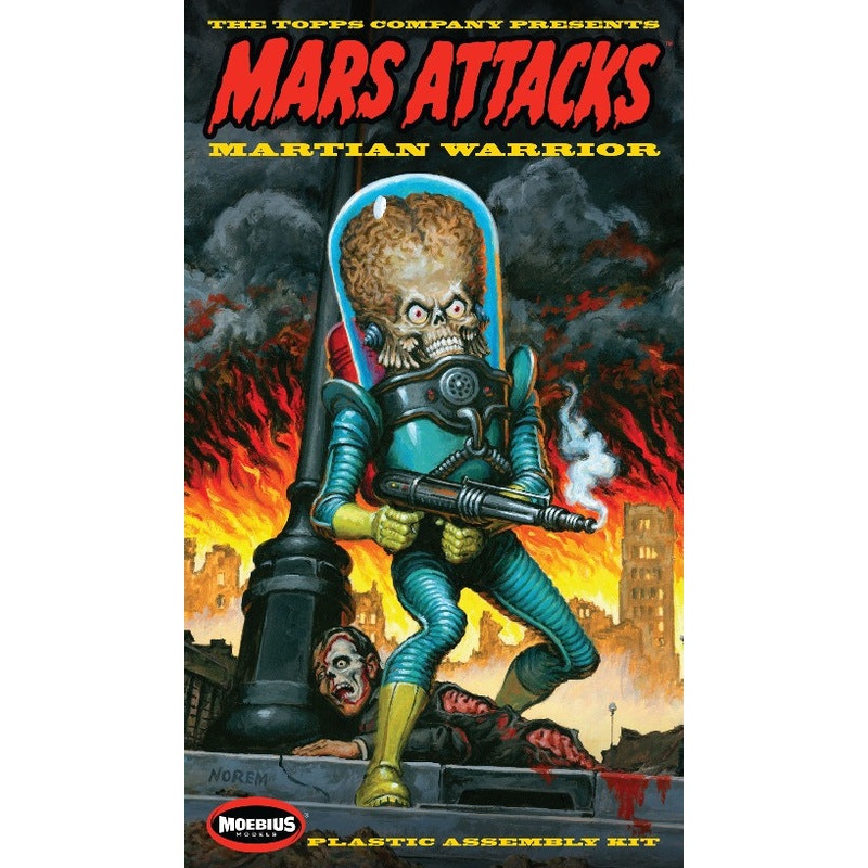 Moebius Mars Attacks! Martian Figure