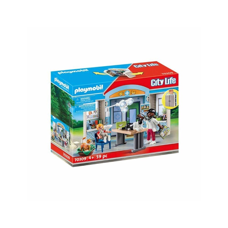 Playmobil Vet Clinic Play Box