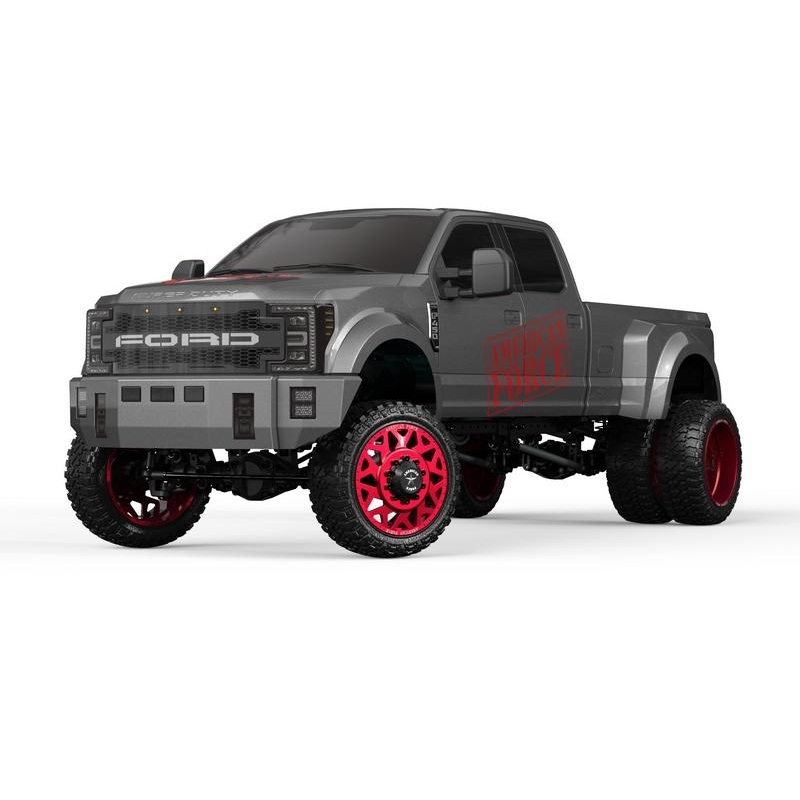 CEN 1:10 Ford F450 SD Custom Truck RTR Titanium Grey, Redcat T/X