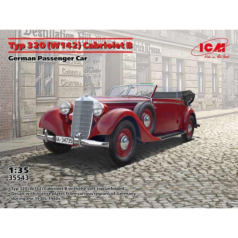 ICM 1:35 Typ 320 (W142) Cabriolet B