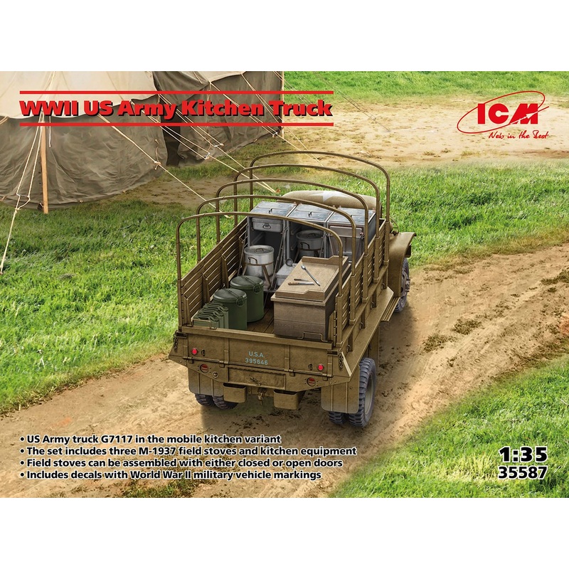 ICM 1:35 WWI US Army Kitchen Truck