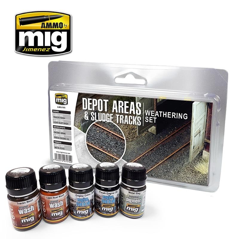 Ammo Depot Areas – Sludge Tracks Weathering Set