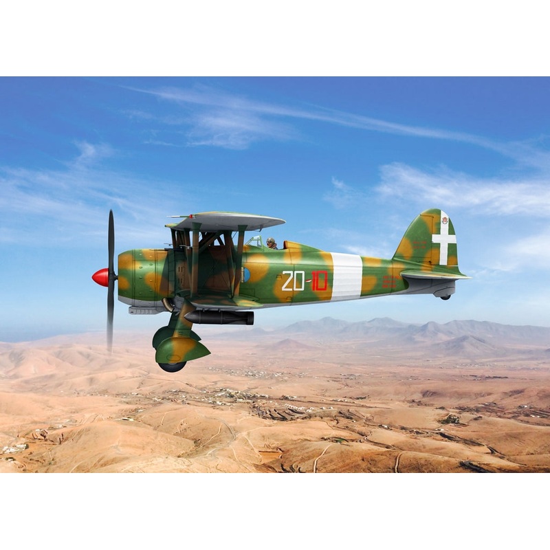 ICM 1:32 CR 42AS, WWII Italian Fighter