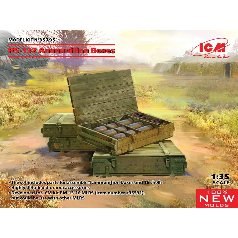 ICM 1:35 Ammunition Boxes