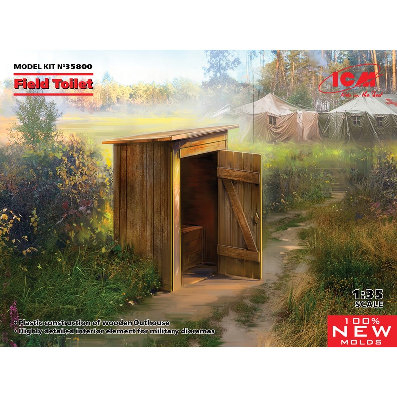 ICM 1:35 Field Toilet