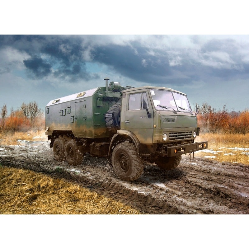 ICM 1:35 Soviet Six-Wheel Army Truck with Shelter