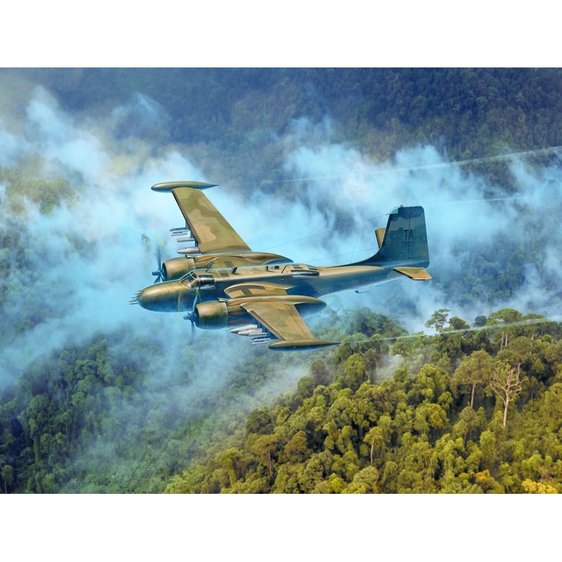 ICM 1:48 B-26K Counter Invader USAF Attack Aircraft