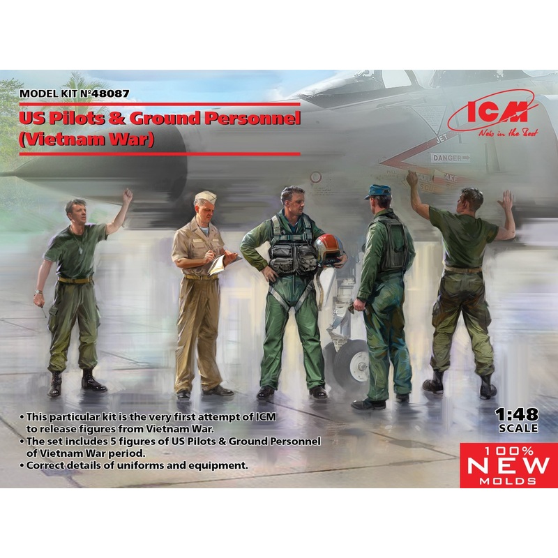 ICM 1:48 US Pilots (Vietnam) (5)