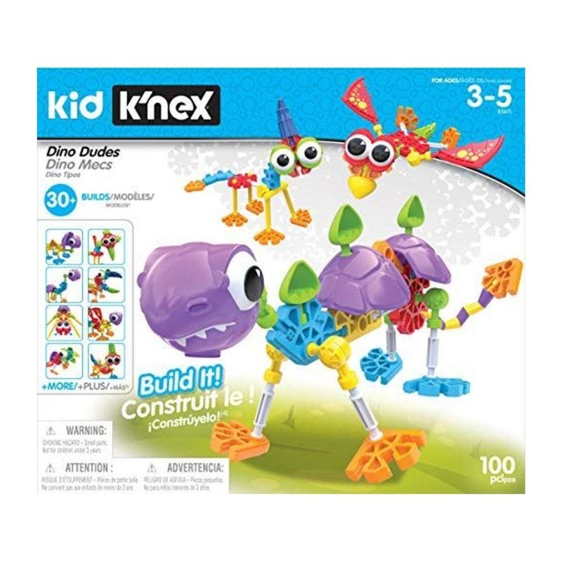 K’nex Dino Dudes 100 Pcs 30 builds