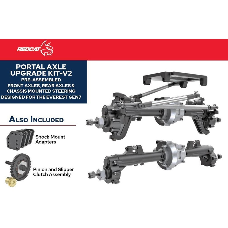 Redcat Portal Axle Upgrade Kit V2 *