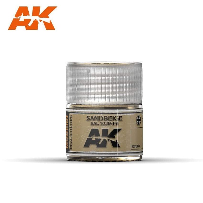 AK Interactive Real Colours Sandbeige RAL 1039 – F9   10ml