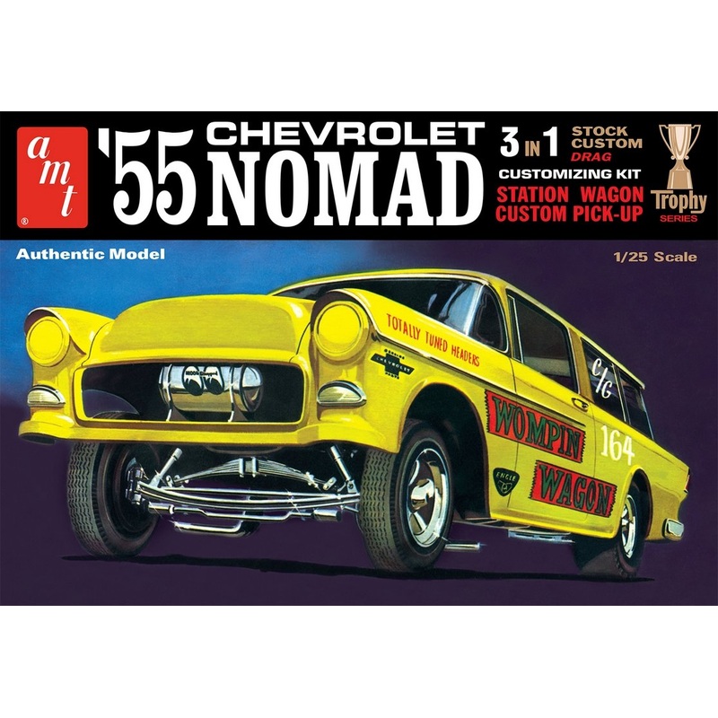 AMT 1:25 1955 Chevy Nomad(Snap) 2T