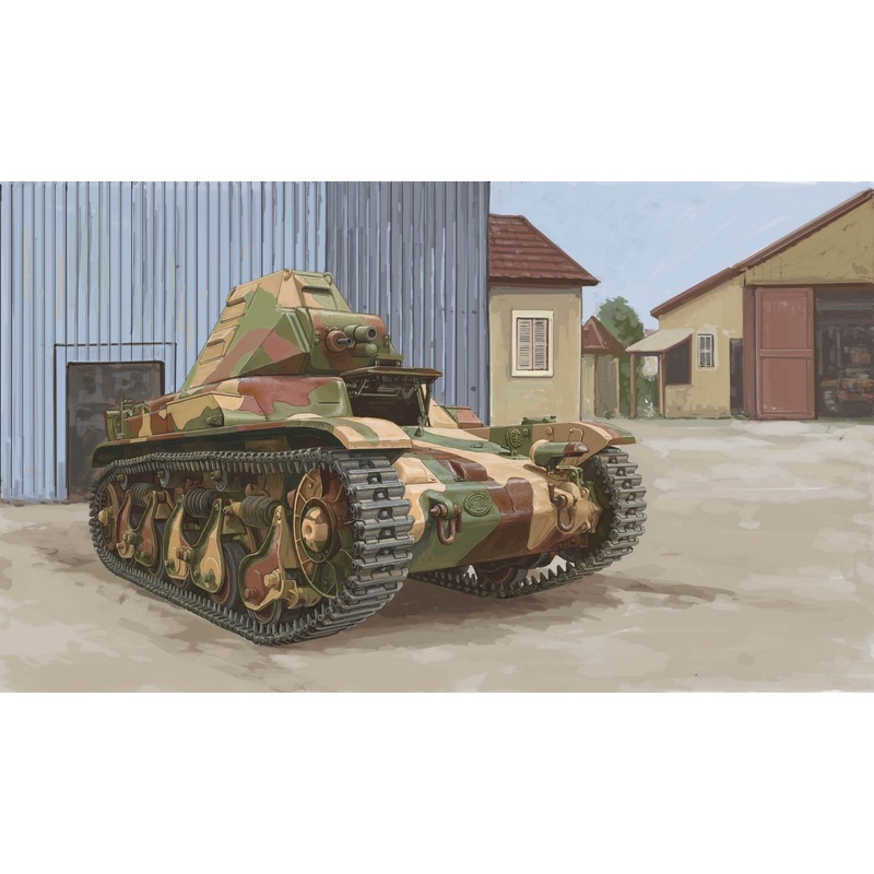 Hobbyboss 1:35 French R35 with FCM Turret