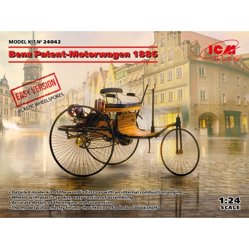 ICM 1:24 Benz Patent-Motorwagen 1886