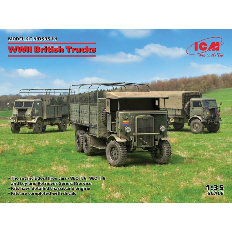 ICM 1:35 WWII British Trucks