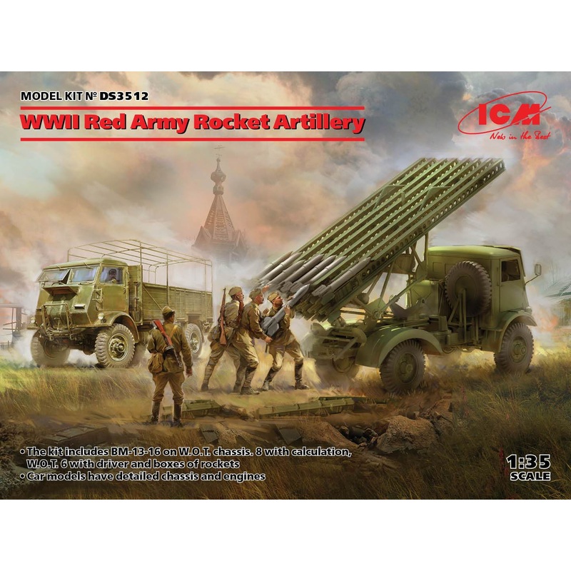 ICM 1:35 WWII Red Army Rocket Artillery